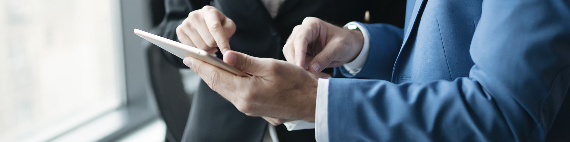 People Using a Tablet